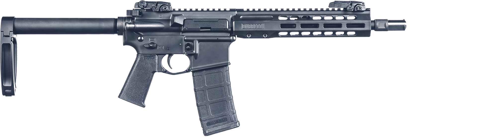 pistol" Barrel Configuration Image